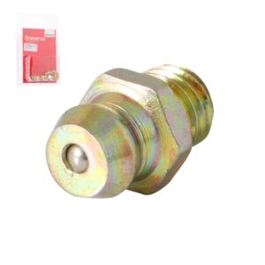 GRASERA M6 X 1 RECTA BLISTER DE 10 PIEZAS