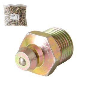 GRASERA M6 X 1 RECTA (Precio x pieza - Empaque c/500 pzas)