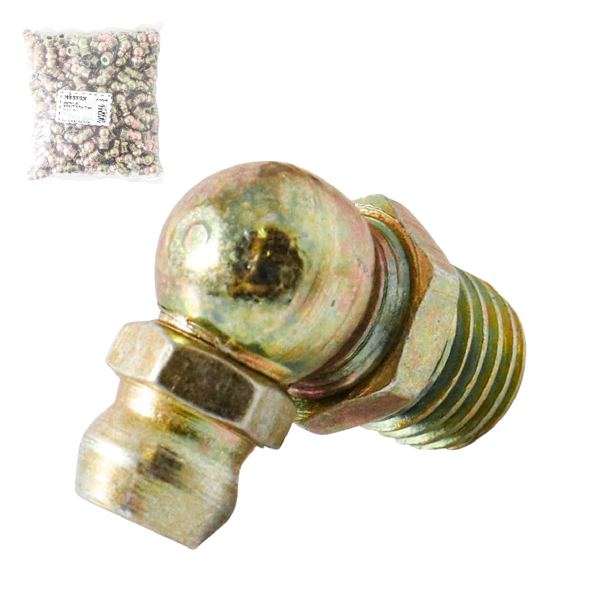 GRASERA 1/8" NPT 90 GRADOS H-290 (Precio x pieza - Empaque c/200 pzas)
