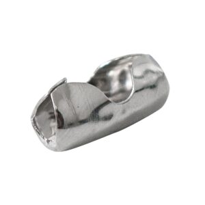 CONECTOR D/CADENA BOLA COBRE NIQU. #10 4.5MM (PRECIO X PZA - BOLSA C/100PZAS)