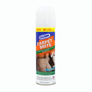 LIMPIADOR DE ALFOMBRAS 429 GR CON CEPILLO Y AROMA A NUEVO GUNK