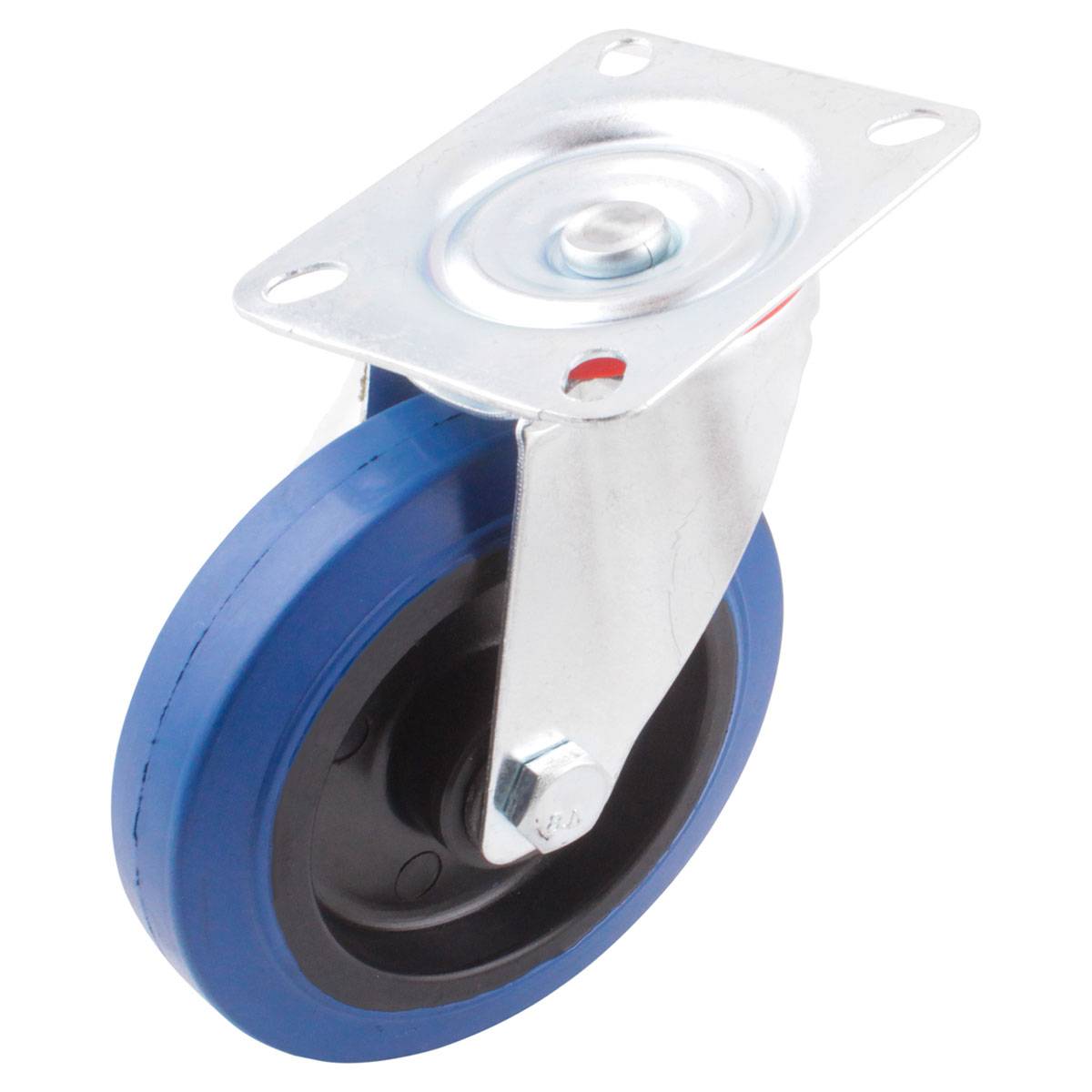 RODAJA GIRA. DE GOMA AZUL 5" x 1-1/4"