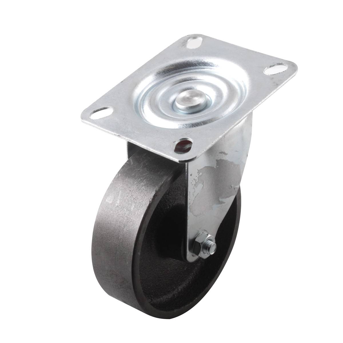 RODAJA DE FIERRO GIRA. C/BUJE 4" x 32mm