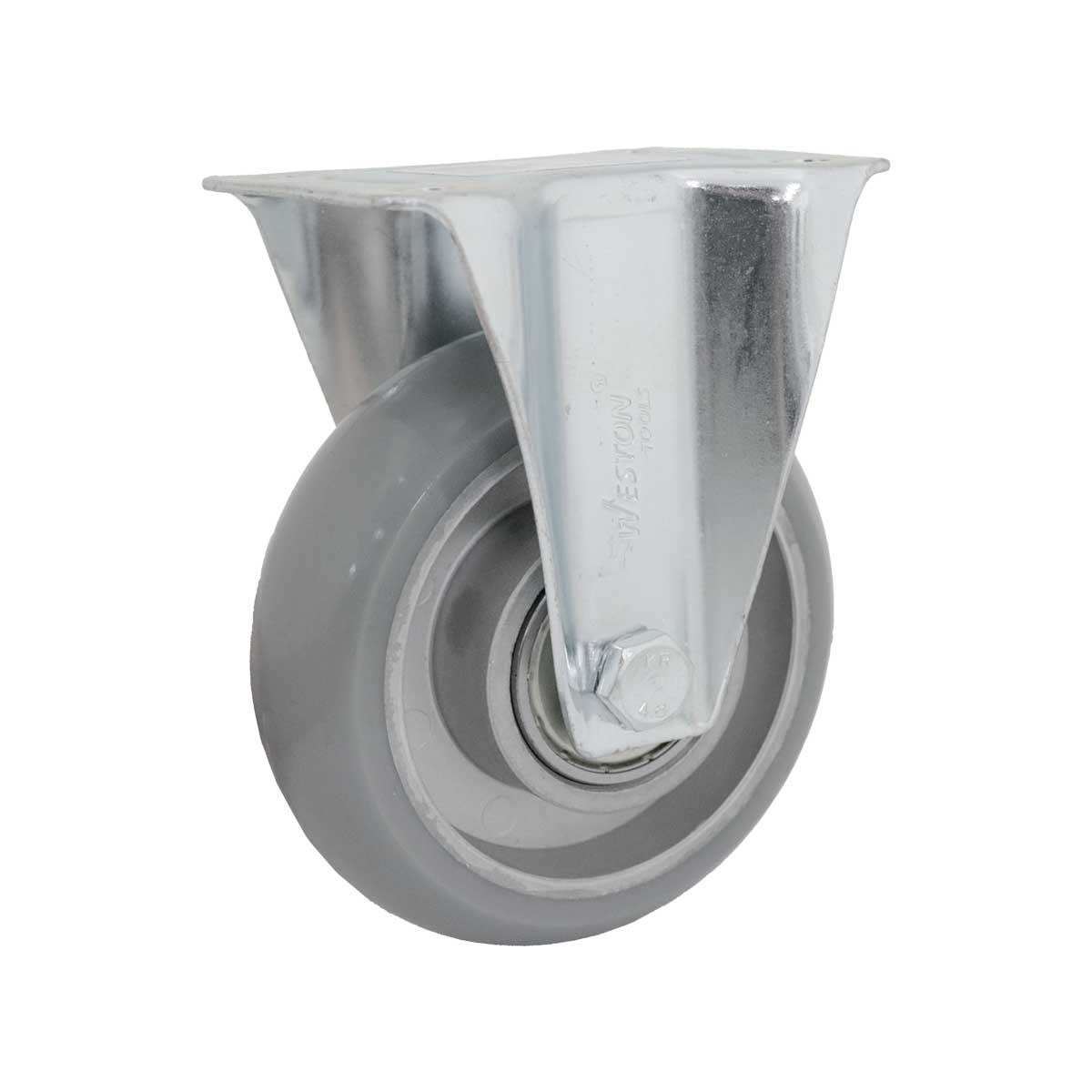 RODAJA ANTIESTATICA PU FIJA 4" X 1-1/2" USO RUDO
