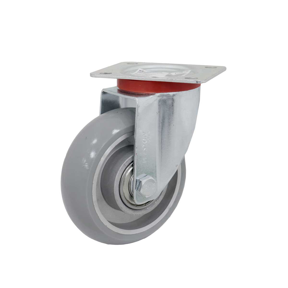 RODAJA ANTIESTATICA PU GIRATORIA 4" X 1-1/2" USO RUDO