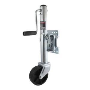 GATO P/REMOLQUE GIRATORIO C/RUEDA 6"x2" MANIVELA LATERAL CAP. 1200 LB