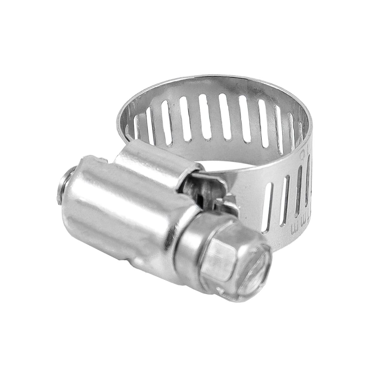 ABRAZADERA SINFIN D/ACERO INOXIDABLE #10 14-27MM X 13MM (Precio x pieza - Empaque c/10 pzas)