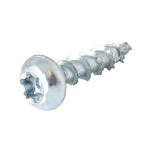 PIJA P/MDF FIJACION D/HERRAJES CABEZA REDONDA TORX 3.5MMx15MM T15 (Precio x Pieza - Caja c/500 pzs)