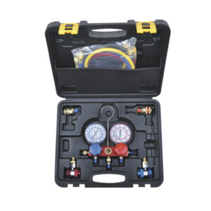 JUEGO D/MANOMETROS MANIFOLD 500 PSI REFRIGERANTE R12 R22