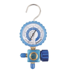 JUEGO D/MANOMETROS MANIFOLD REFRIGERANTES R22 R134A R407 R410