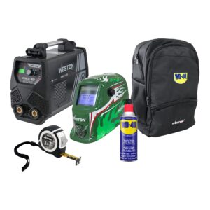 INVERSOR GEMELA 160A + CARETA MUNDIAL + WD-40 11OZ + FLEXO 3M COMPACTO + WD-40 MOCHILA PROMOCIONAL