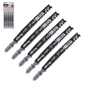 SEGUETAS P/SIERRA CALADORA BIMETAL ZANCO "T" 4-3/8" 5/10DPP (JGO C/5 PZS)